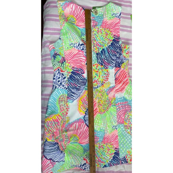 LILLY PULITZER Roar Of The Sea " MILA" SLEEVELESS SHIFT DRESS SIZE 10 $178 New! - Picture 11 of 13